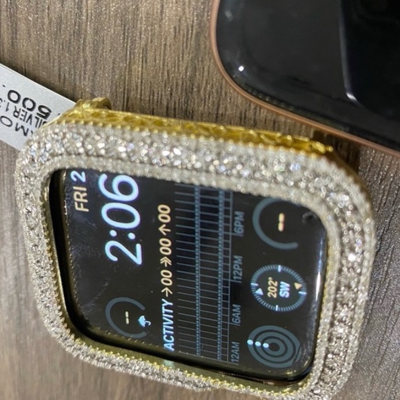 7 series 45m Apple Watch genuine REAL DIAMOND Case NOT CZ best Christmas gift - Picture 3 of 11